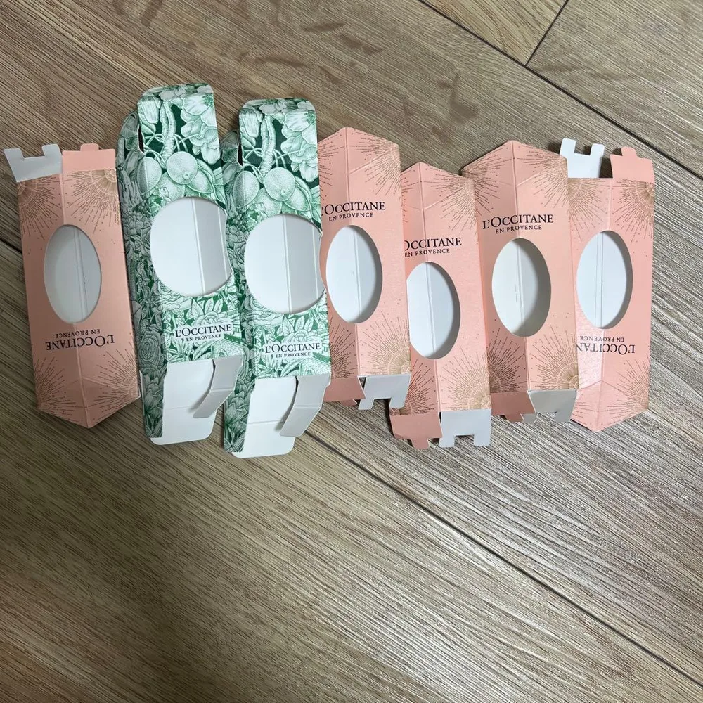 ロクシタン ハンドクリーム 空箱 7個セット