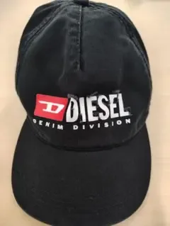 キッズ用DIESELディーゼル DENIM DIVISION キャップ ブラック