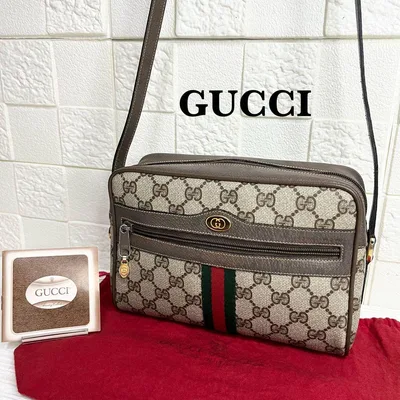 ✨美品✨☘️GUCCI☘️✨ショルダーバッグ✨シェリー✨GG柄✨インターロッキング✨