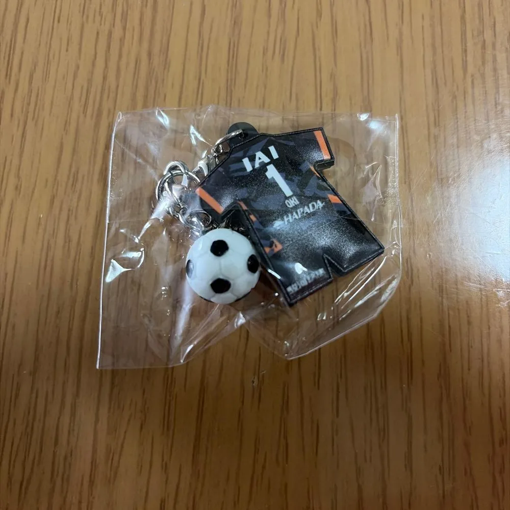 新品☆ 清水エスパルス ユニフォーム ラバーキーホルダー 1 沖悠哉選手