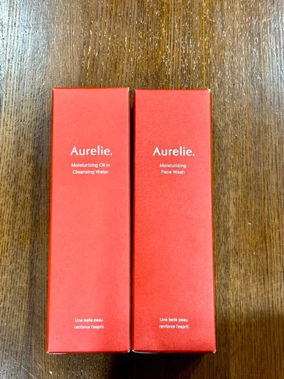 【新品】Aurelie 洗顔料 & クレンジングウォーター 2点セット