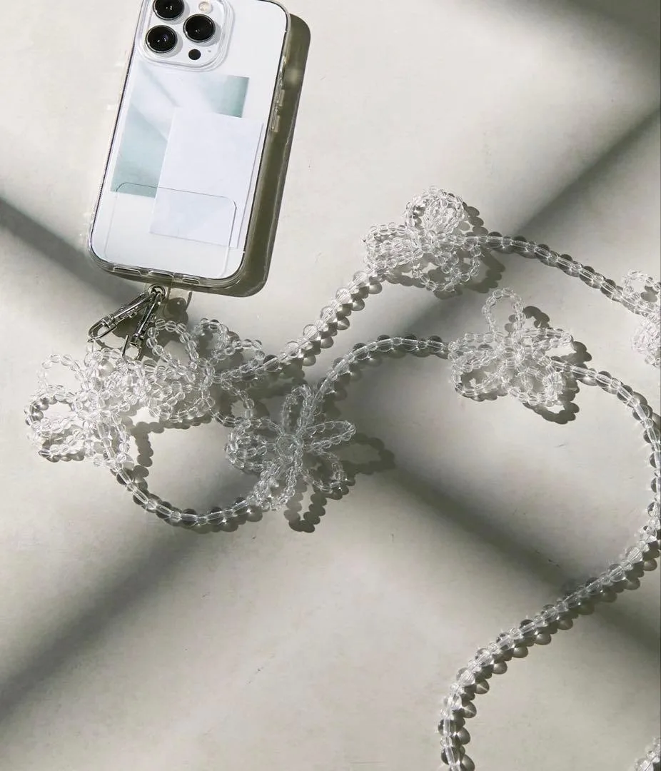スマホ フラワーマルチショルダー