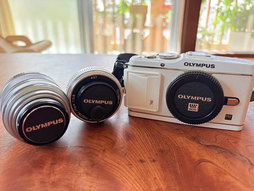 【動作確認済】OLYMPUS PEN E-P3 レンズ2個セット