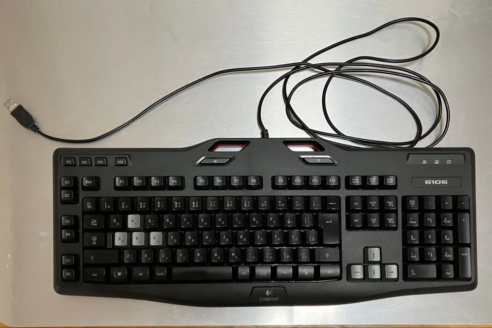 Logicool G105 ゲーミングキーボード 本体