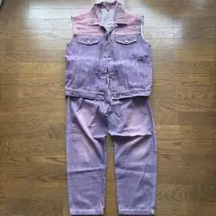 デニムセットアップ 150cm ダンス衣装