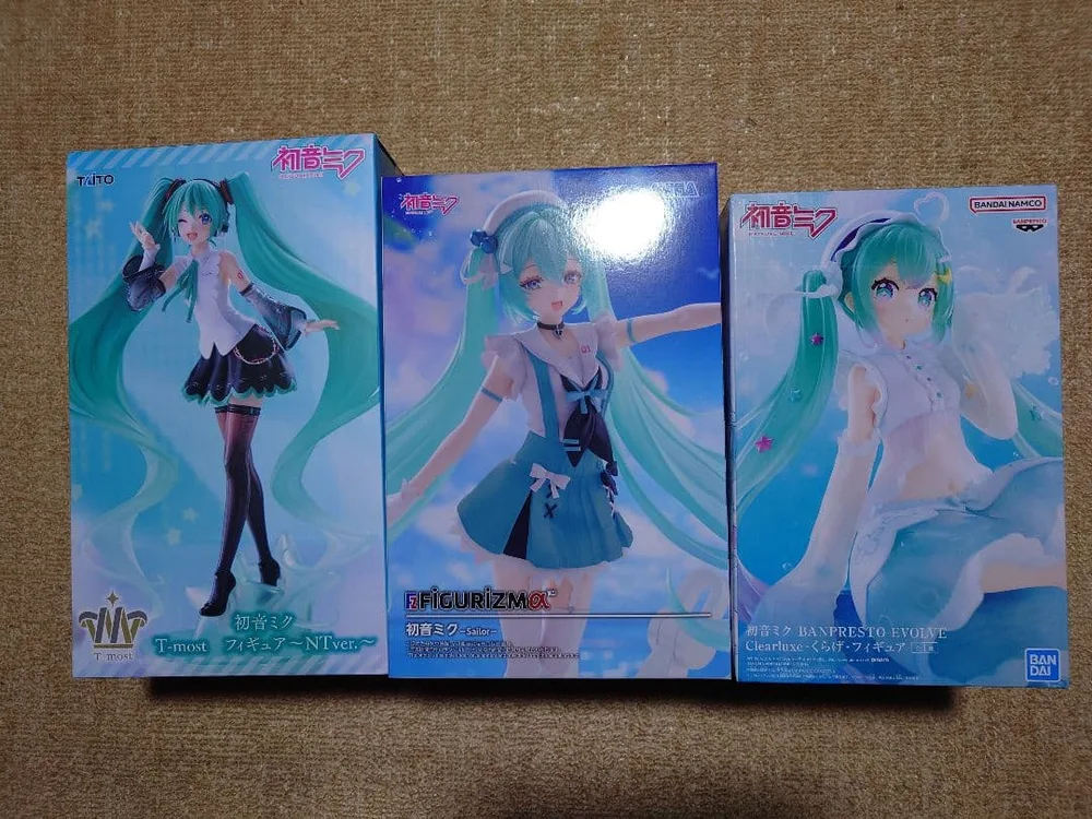 初音ミク フィギュア 3種セット