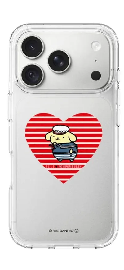 caseplay ポムポムプリン iPhoneケース クリア