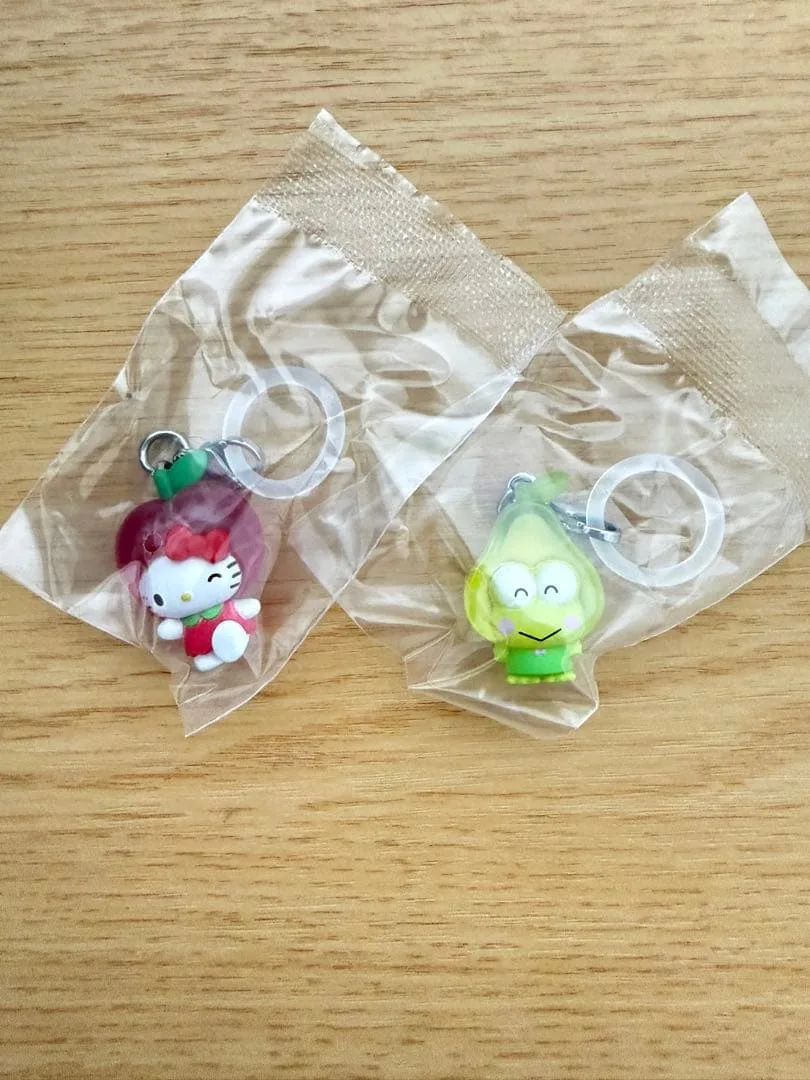 サンリオ くだものめじるしアクセサリー キティ けろっぴ