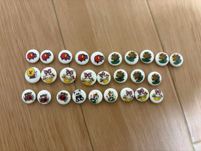 動物・花柄 レトロボタン まとめ売り