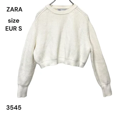 ザラ ZARA ニット トップス 長袖 EUR S 冬 おしゃれ かわいい