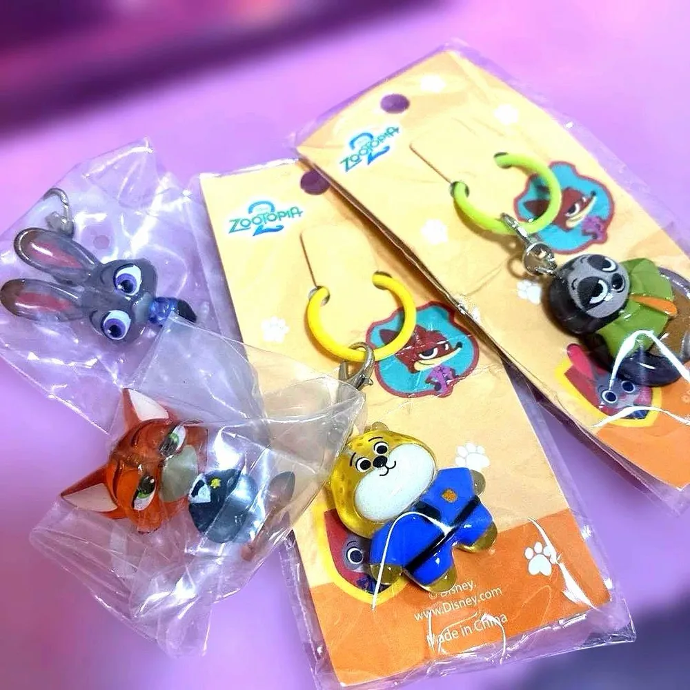 ディズニー ズートピア めじるしアクセサリー 4種セット ジュディ ニック