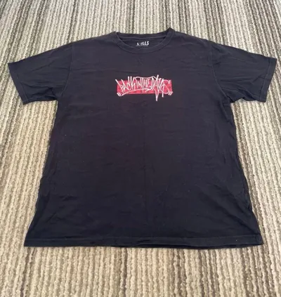 ILLS メンズ Tシャツ ブラック Lサイズ