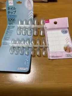 ネイルチップオーバルタイプ ネイル粘着テープ