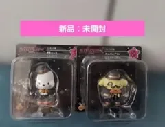 サンリオ ハロウィーン ポチャッコ・ポムポムプリン フィギュア賞 2点