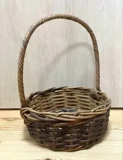 天然素材 ブラウン バスケット 籠 かご
