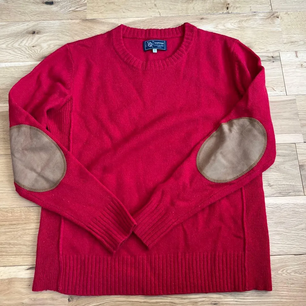 The DUFFER of St.GEORGE エルボーパッチ ニット