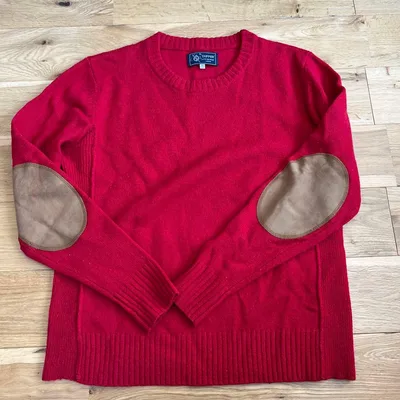 The DUFFER of St.GEORGE エルボーパッチ ニット