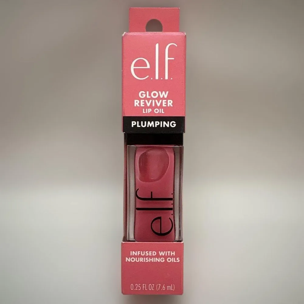 e.l.f. Glow Reviver Lip Oil BURST BUBBLE