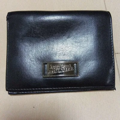 Jean Paul GAULTIER 二つ折り財布 ブラック