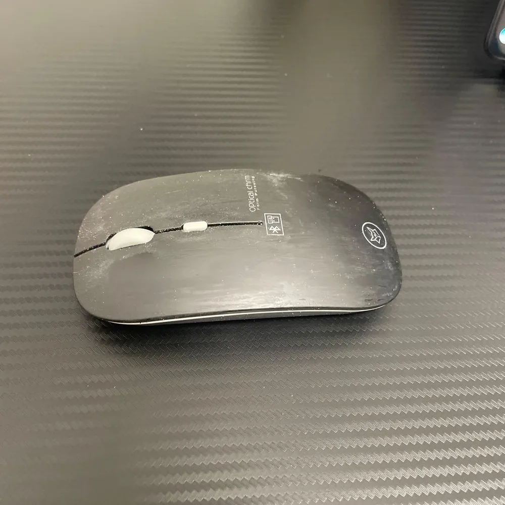 ブラック ワイヤレスマウス USBレシーバー付き