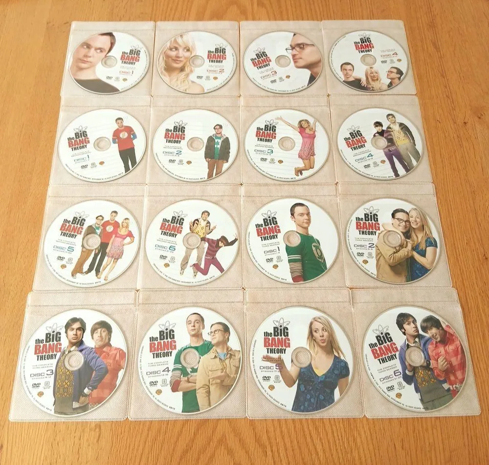 ビッグバンセオリー シーズン1-3 DVDディスクのみ