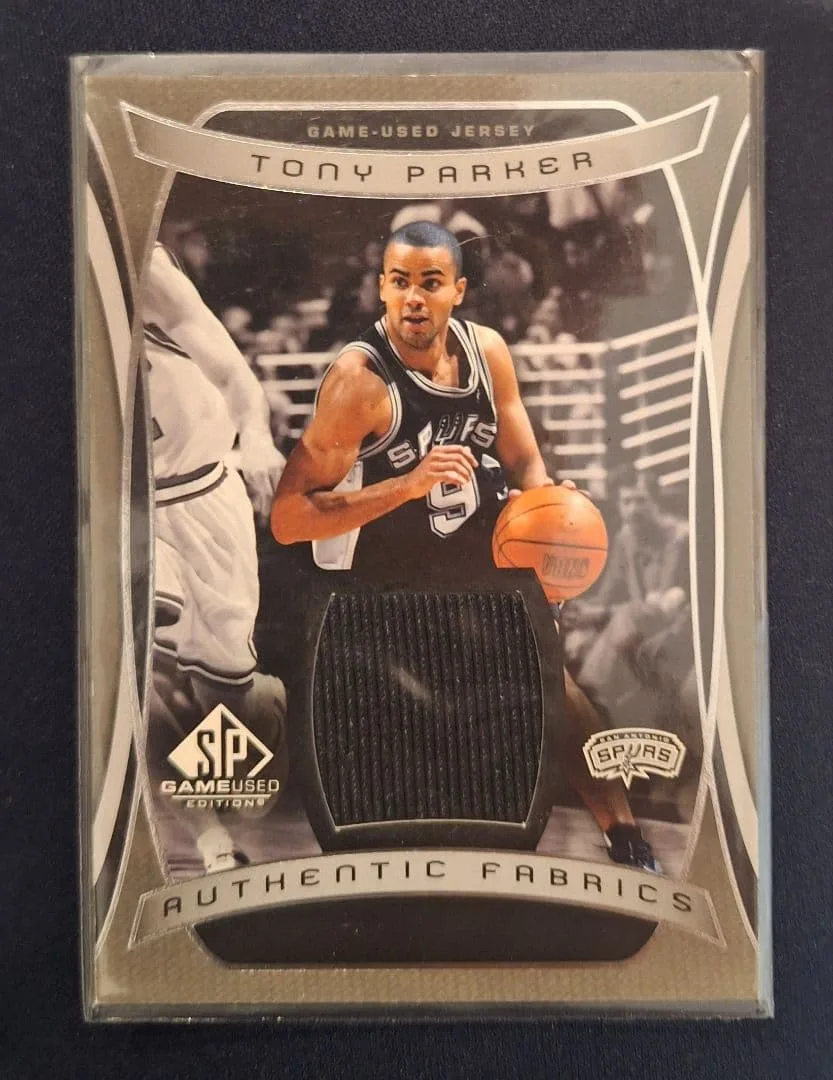 Tony Parker SP GameUsed AuthenticFabrics