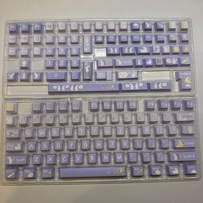メカニカルキーボード用 キーキャップセット うさぎデザイン cherry