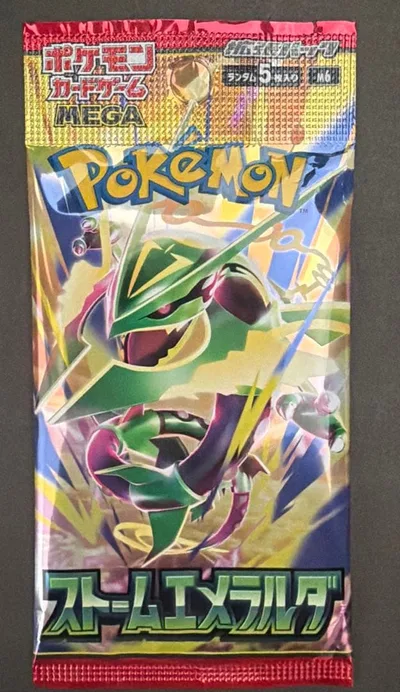 15 Packs Pokémon Card Game Storm Emerald