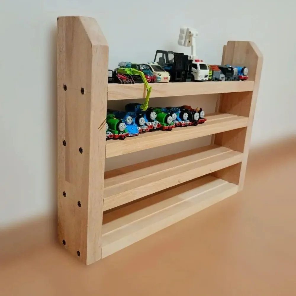 【即購入可能】トミカ収納棚4段