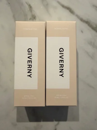 新品♡GIVERNY 密着カバーファンデーション 21NW 2個セット