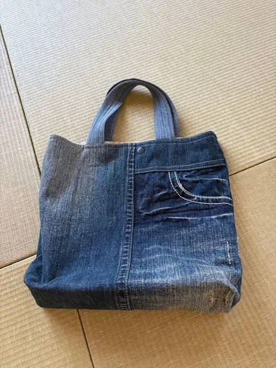 デニム 手提げ バック