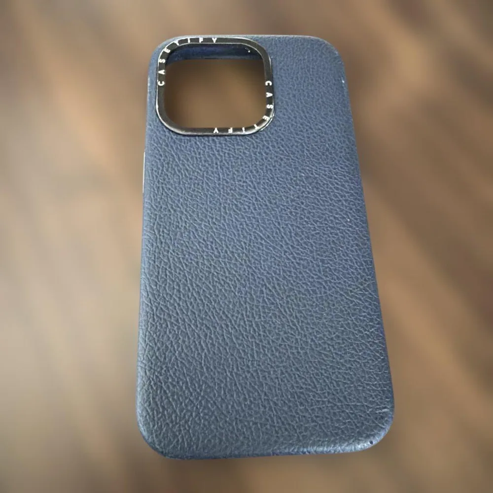 CASETiFY iPhone14Pro ケース ネイビー 傷みあり