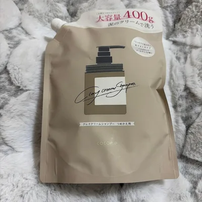 cocone クレイクリームシャンプー つめかえ用 400g