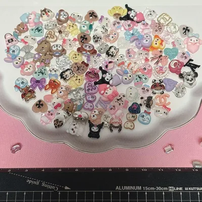 ネイルパーツ デコパーツ 100個以上 キャラクター多め まとめ売り3