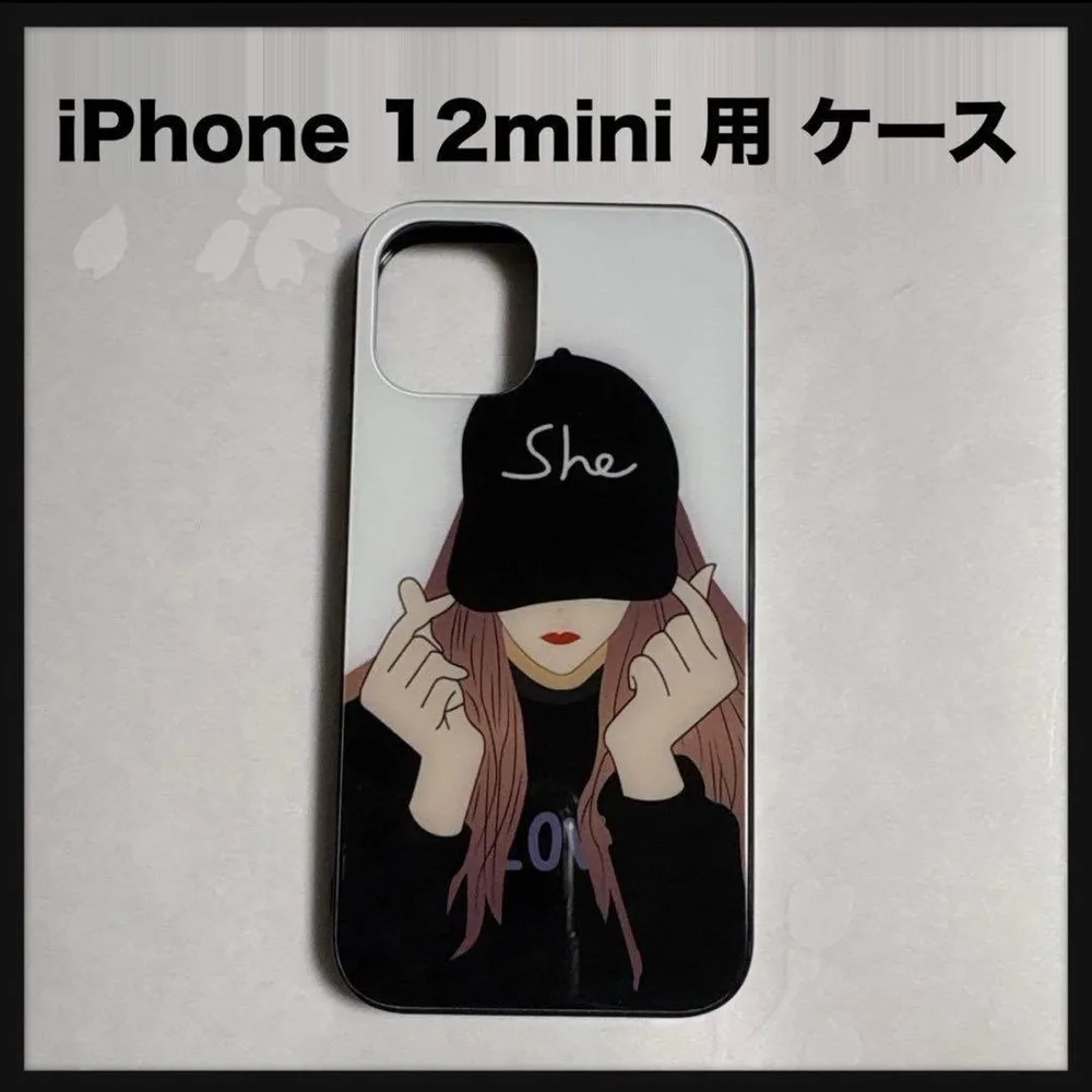 開封のみ★ iPhone 12mini 用 ケース 可愛いキャラクター