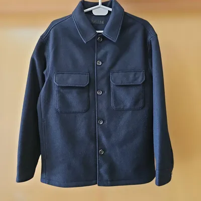UNIQLO【 L】オーバーシャツジャケット(男女兼用) ユニクロ