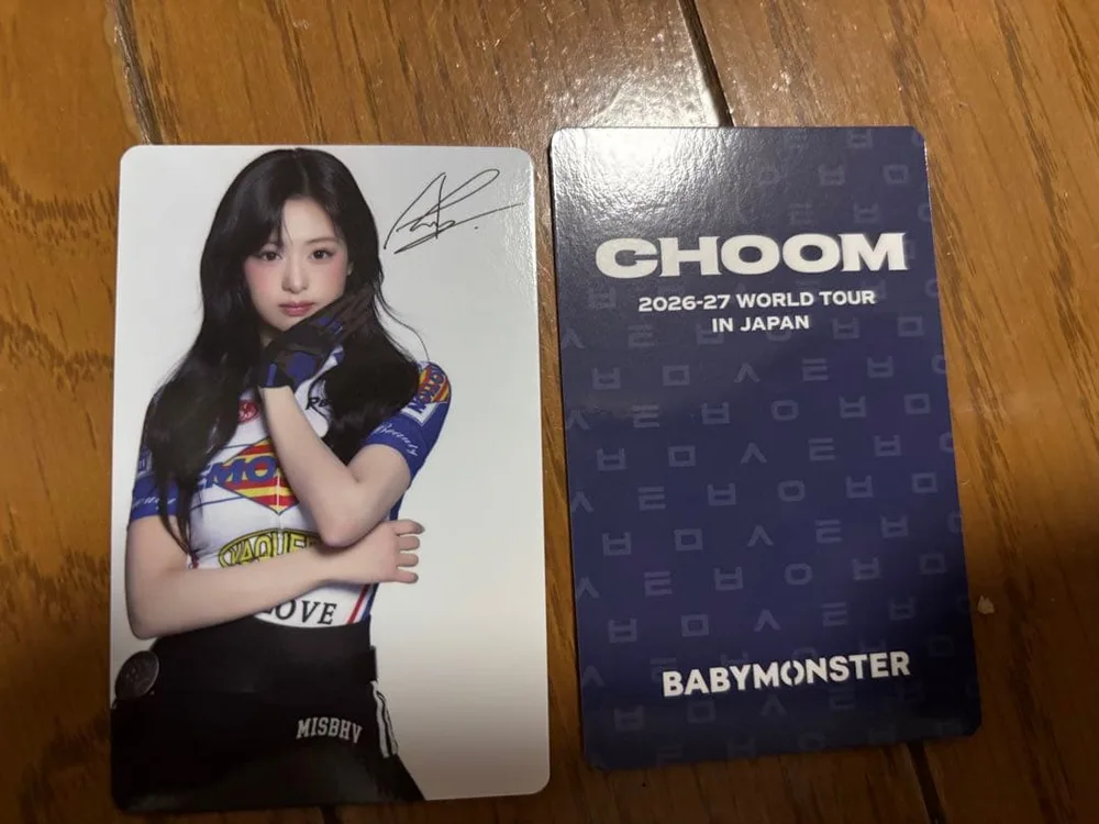 BABYMONSTER CHOOM オールデイ特典サイン入りトレカ
