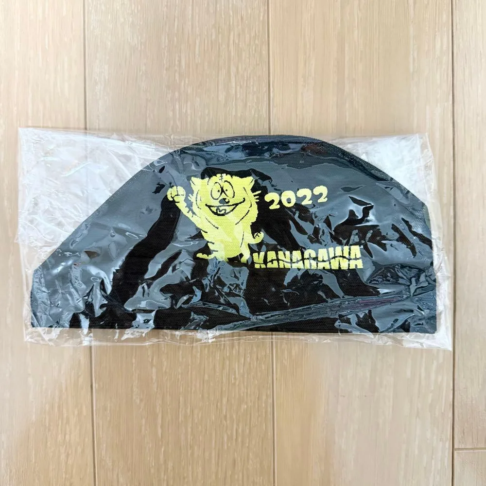 スイムキャップ トラ 虎 ブラック イエロー 限定品