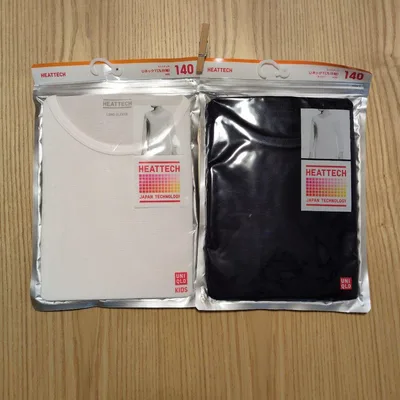UNIQLO ヒートテック UネックT 140cm 2枚セット