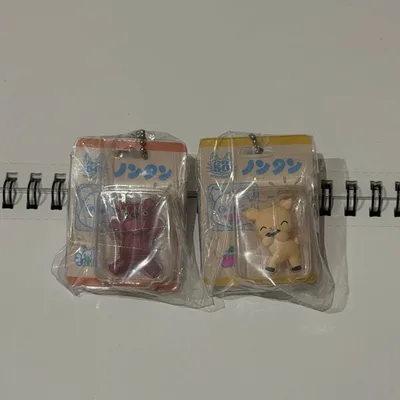 ノンタン パッケージミニチュアコレクション くまさん ぶたさん