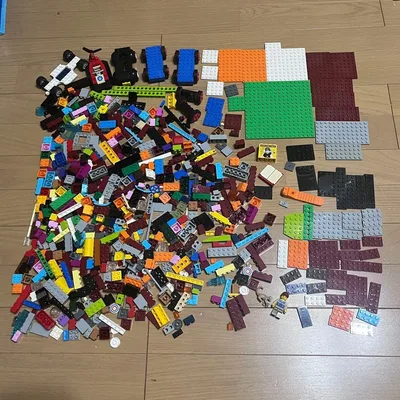 LEGO レゴ ブロック まとめ売り 約1.4kg 基礎板 車両パーツ 大量