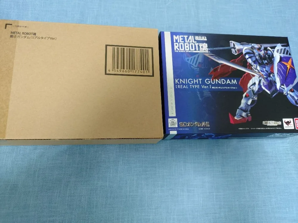 METAL ROBOT Spirits Real Type Knight Gundam เปิดตัวแล้ว
