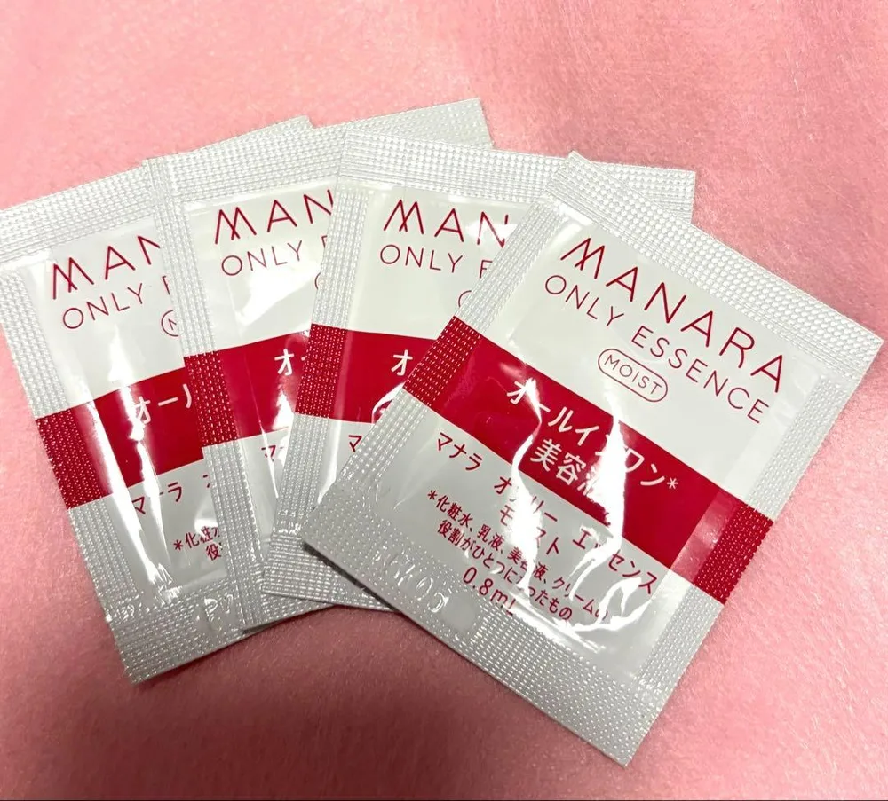 マナラ★オールインワン美容液モイスト★オンリーエッセンスモイスト★サンプル4包