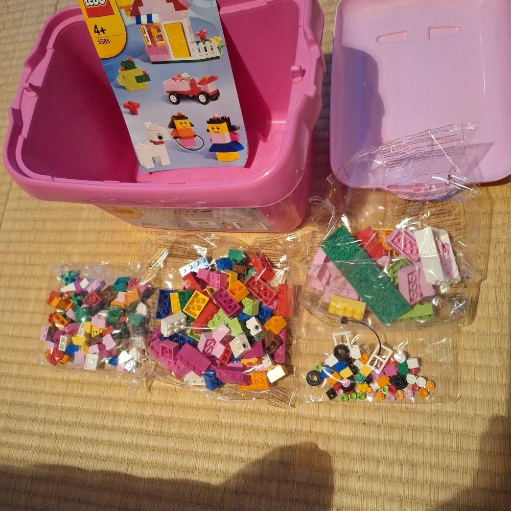 LEGO レゴ 5585 ピンクのコンテナ