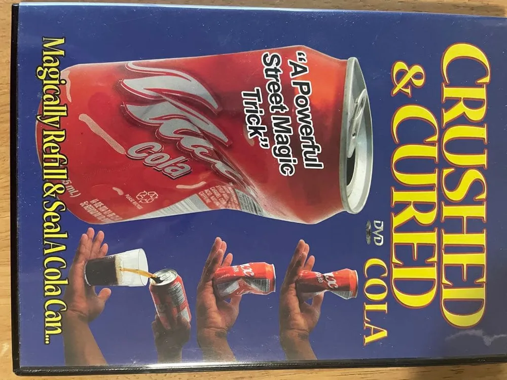 ดีวีดีอุปกรณ์เวทมนตร์ CRUSHED & CURED COLA