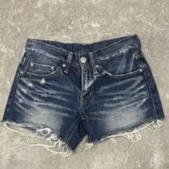 ■ moussy マウジー デニム ショートパンツ Y2K 平成 23
