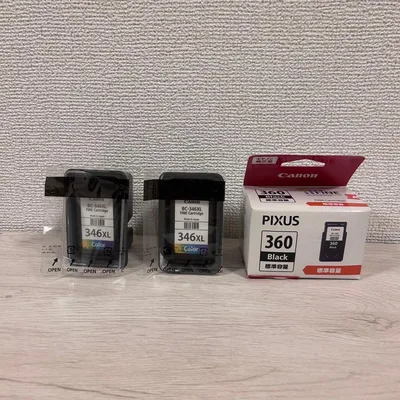 Canon PIXUS インクカートリッジ BC-346XL BC-360XL