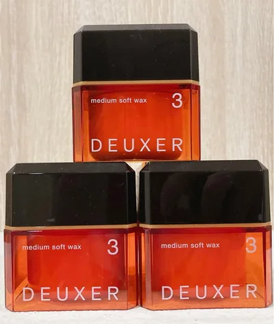 DEUXER(デューサー) 3 ミディアムソフトワックス 80g