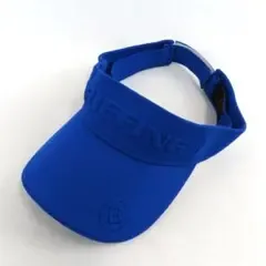 BRIEFING GOLF ロゴ エンボス 刺繍 サンバイザー 帽子 ブルー