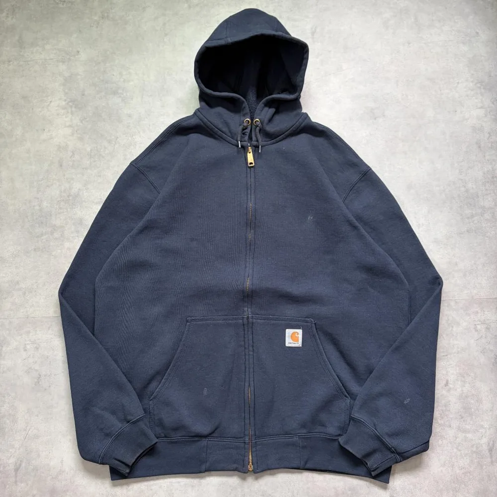 CARHARTT カーハート ジップパーカー アクティブ L 紺 23464